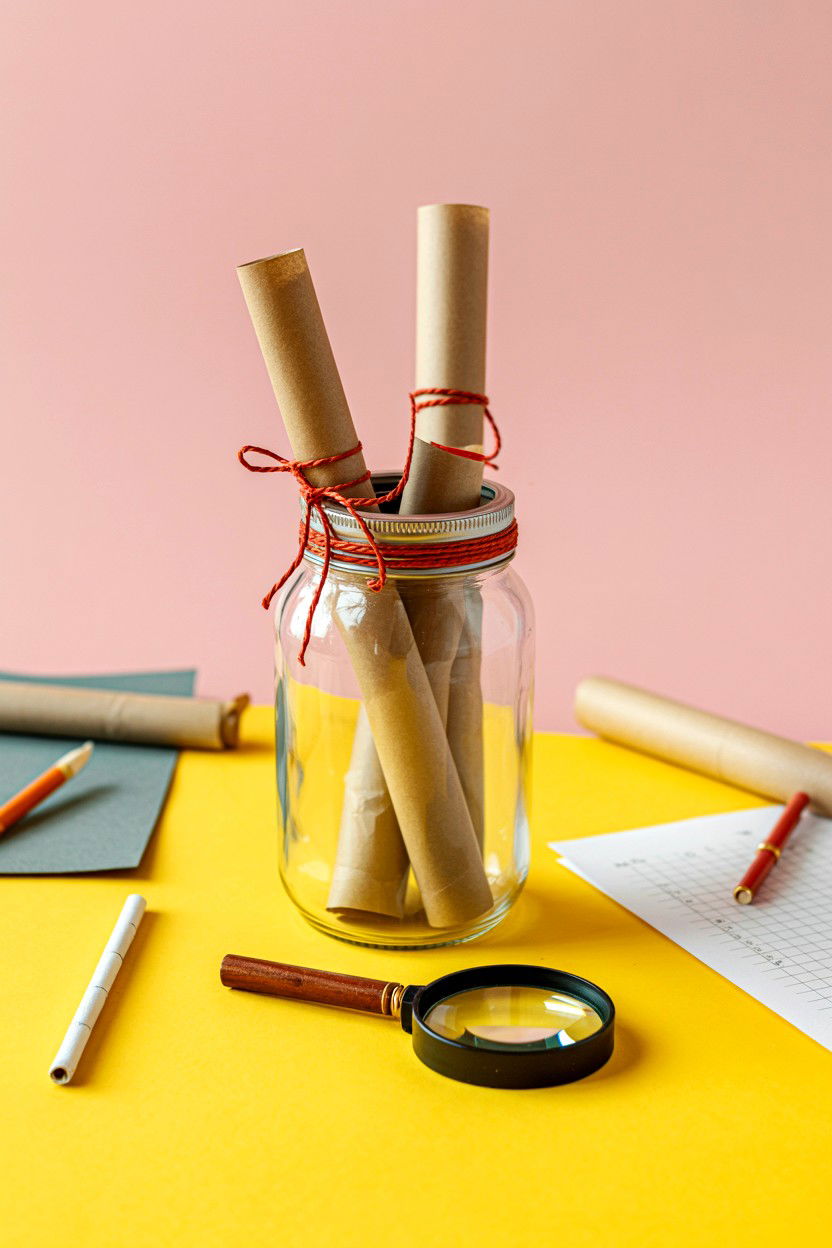 Scavenger Hunt Jar - 25 Valentine's Day Gratitude Jar Ideas