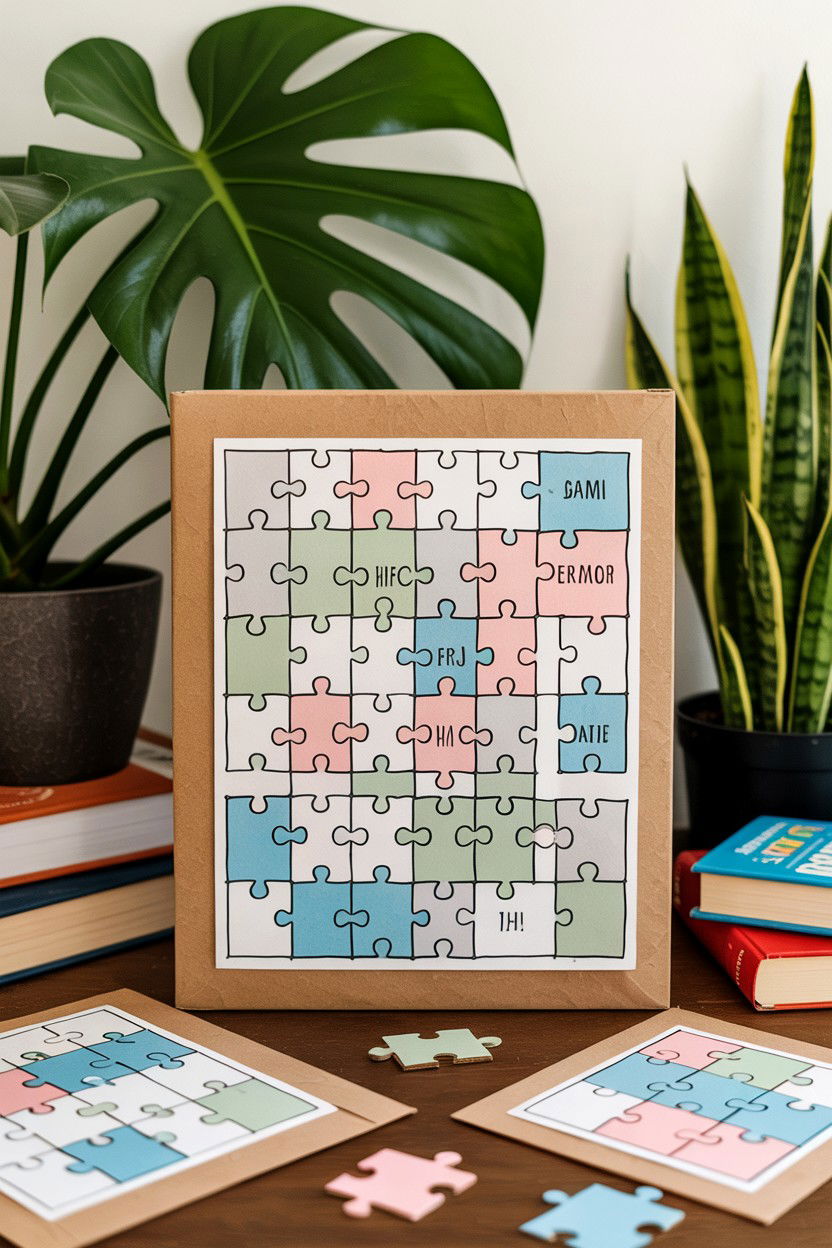 Scavenger Hunt Puzzle Clues - 25 Valentine's Day Puzzle Photo Ideas