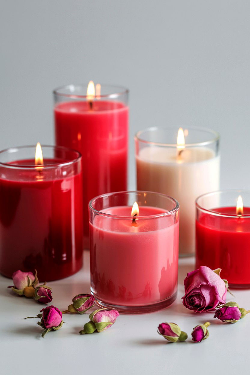 Scented Candle - 25 Valentine's Day Pamper Ideas