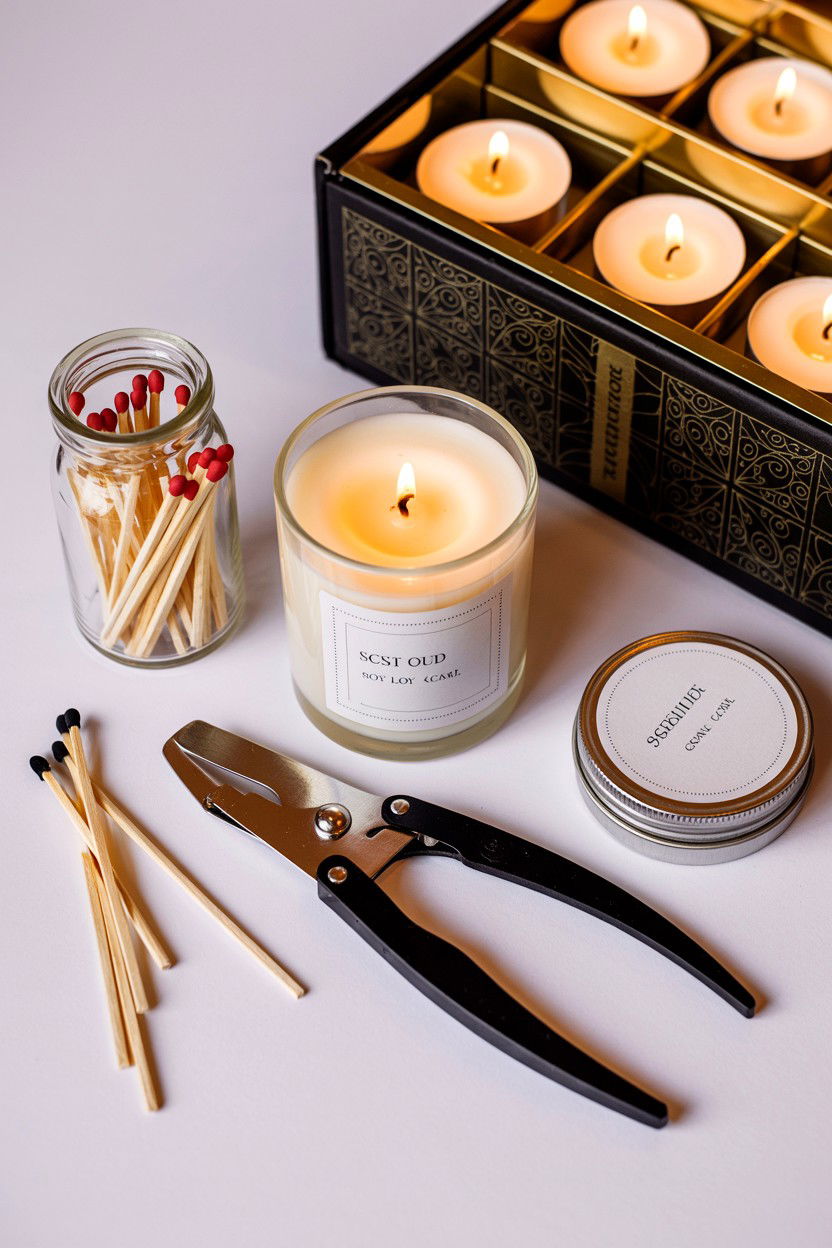 Scented Candle Box - 25 Valentine's Day Gift Box Ideas