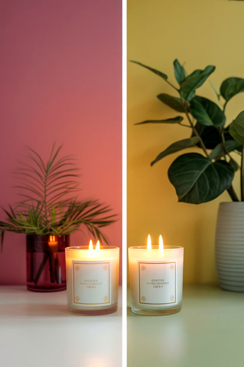 Scented Candle Exchange - 25 Long Distance Valentine's Day Countdown Ideas