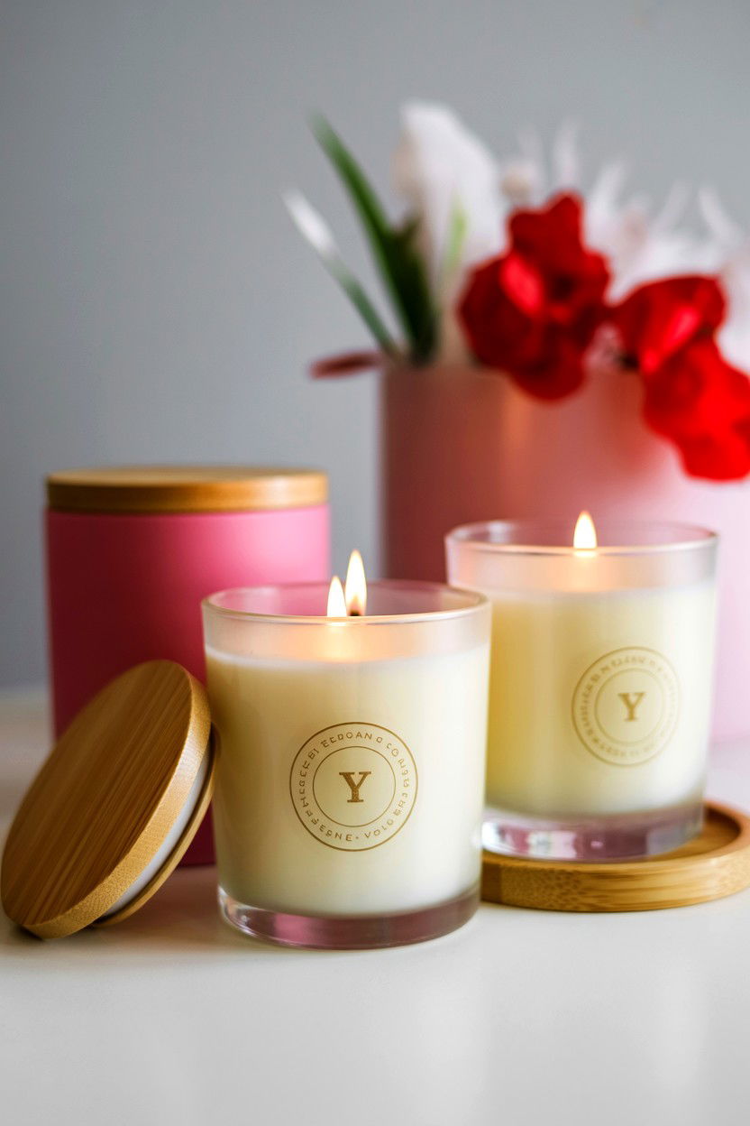 Scented Candles - 25 Valentine's Day Gifts for Mom