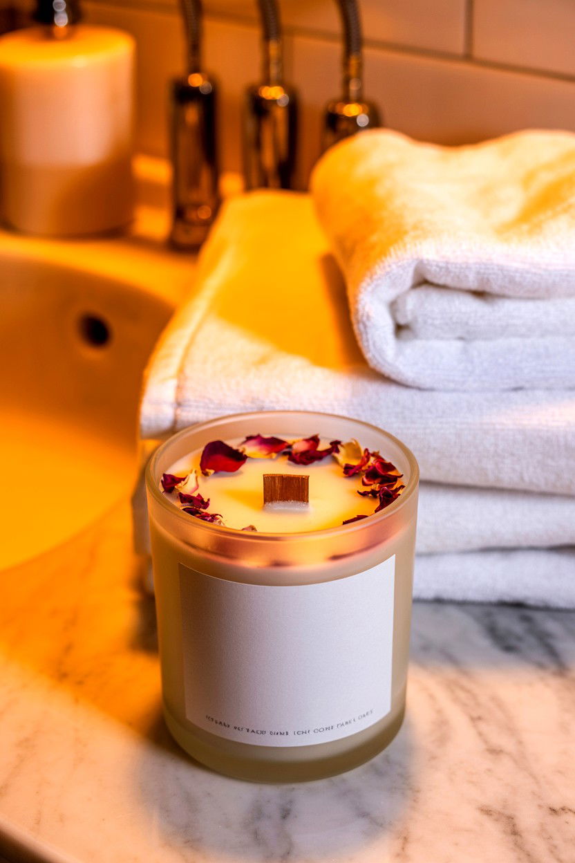 Scented Soy Candle - 25 Easy Valentine's Day Teacher Gift Ideas