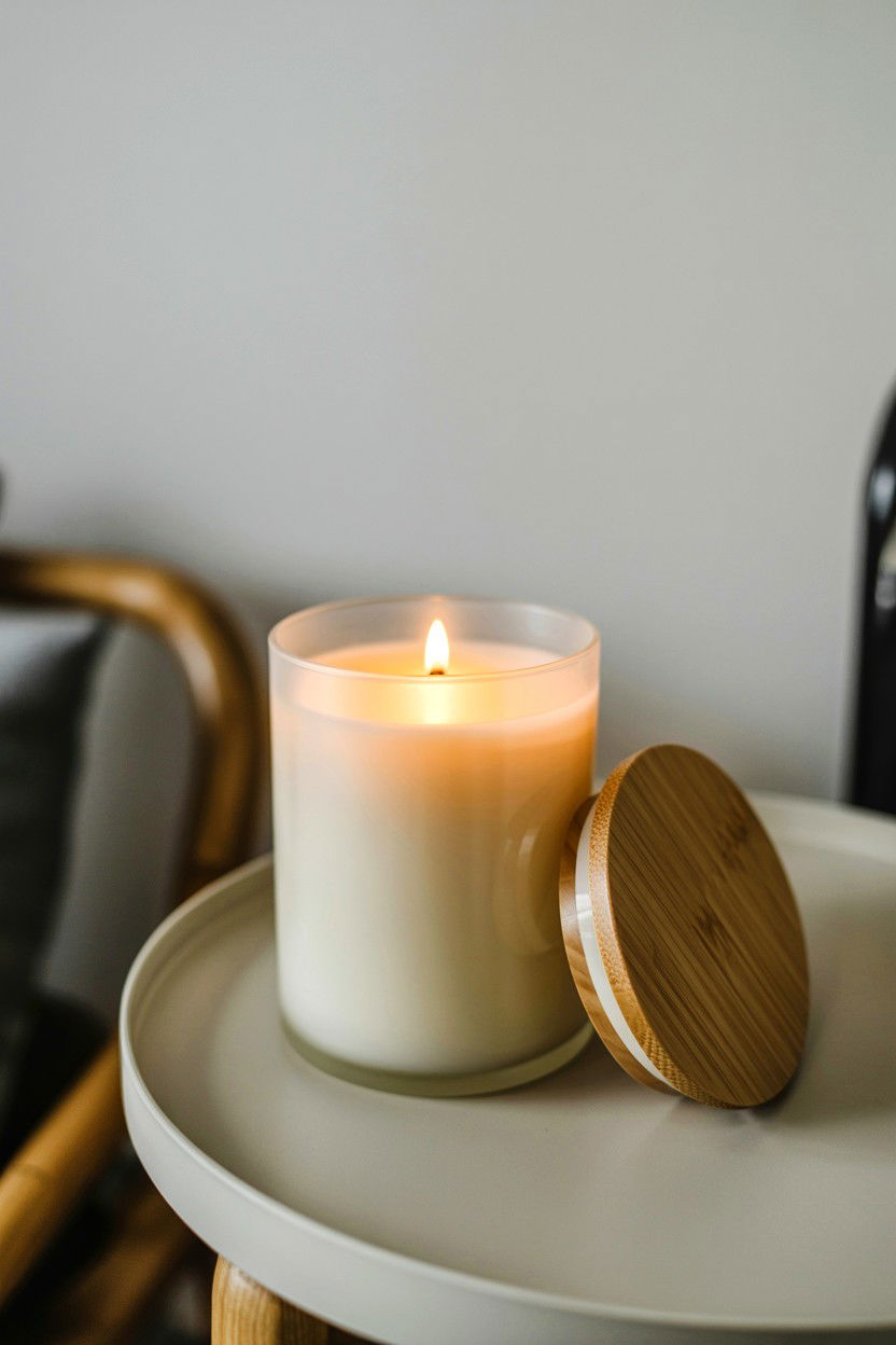 Scented Soy Candle - 25 Spa Valentine's Day Gifts for Her