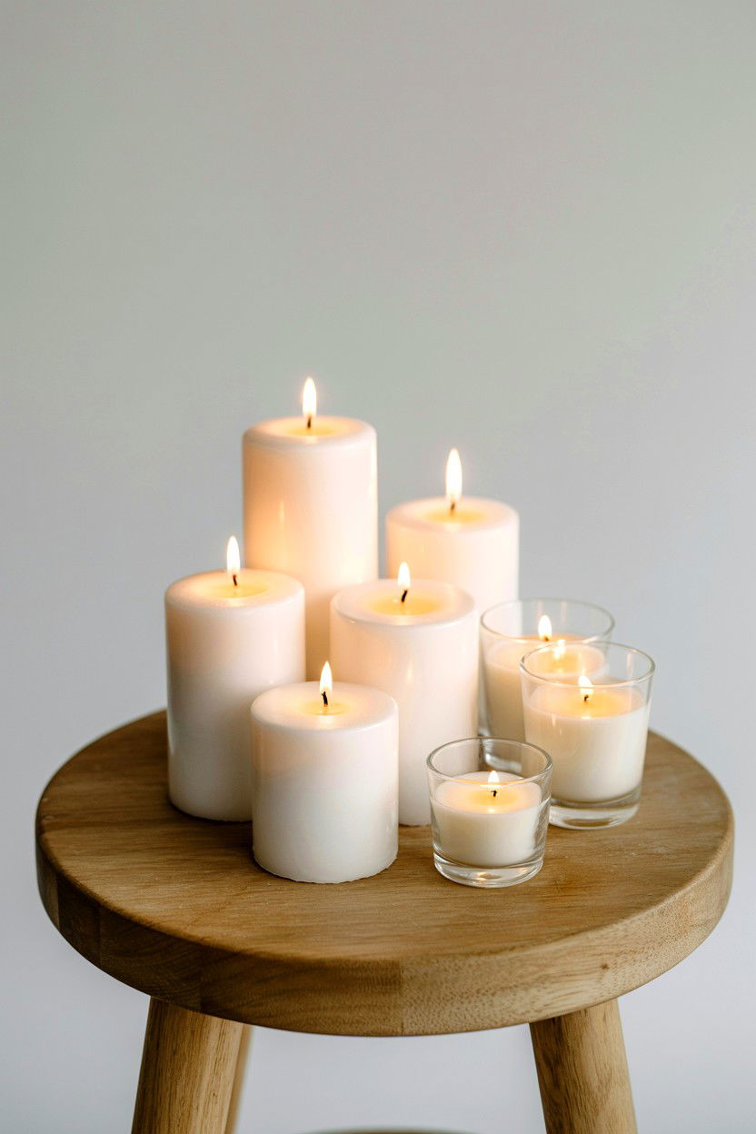 Scented candles for bath - 25 Valentine's Day Candle Lit Bath Ideas