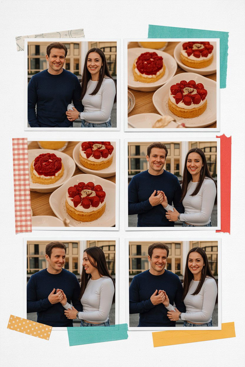 Scrapbook collage layout - 25 Valentine's Day Photo Editing Ideas