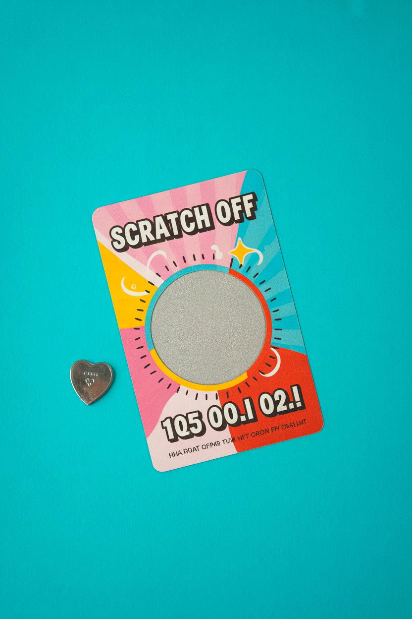 Scratch Off Card - 25 Valentine's Day Card Ideas for Wife