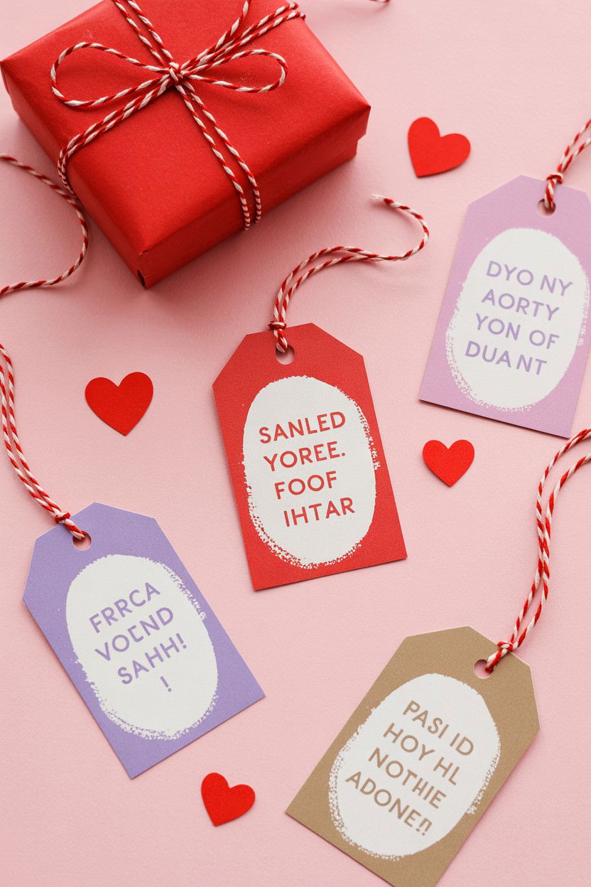 Scratch off gift tags - 25 Valentine's Day Gift Tag Ideas