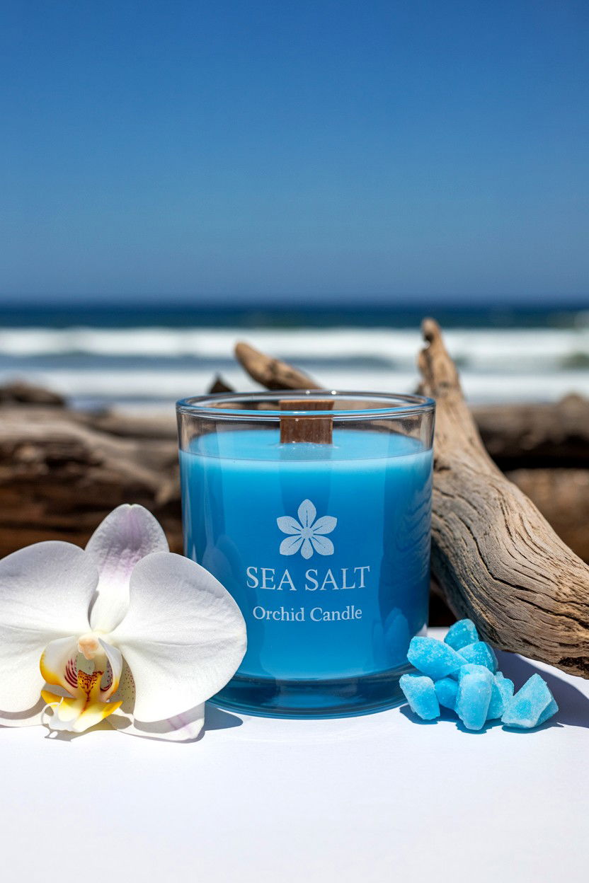 Sea Salt Orchid Candle - 25 Valentine's Day Scented Candle Ideas
