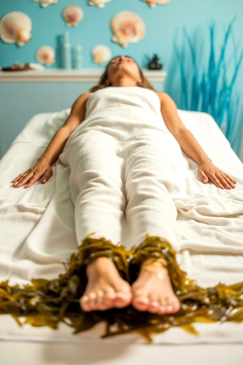 Seaweed Wrap - 25 Valentine's Day Spa Package Ideas