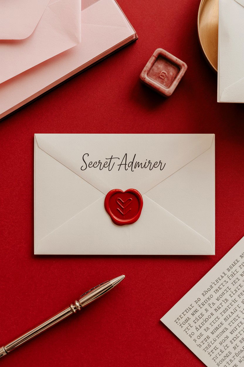 Secret Admirer Note - 25 Valentine's Day Charades Ideas