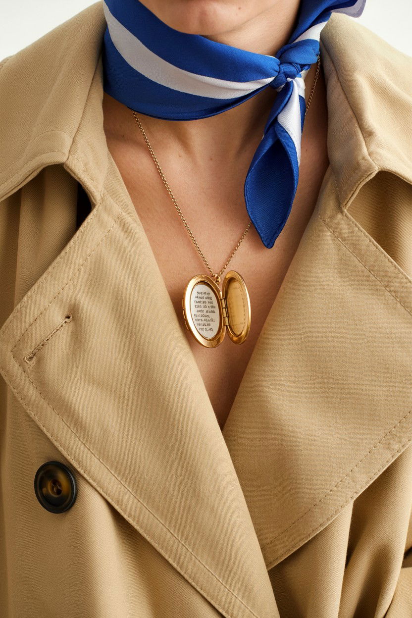 Secret Message Locket - 25 Valentine's Day Locket Ideas