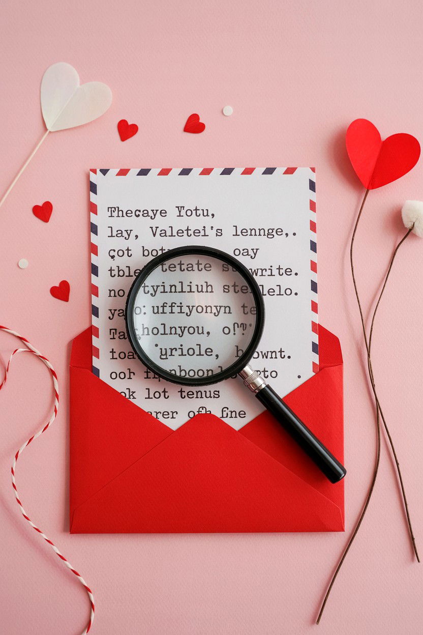 Secret coded message - 25 Long Distance Valentine's Day Letter Ideas