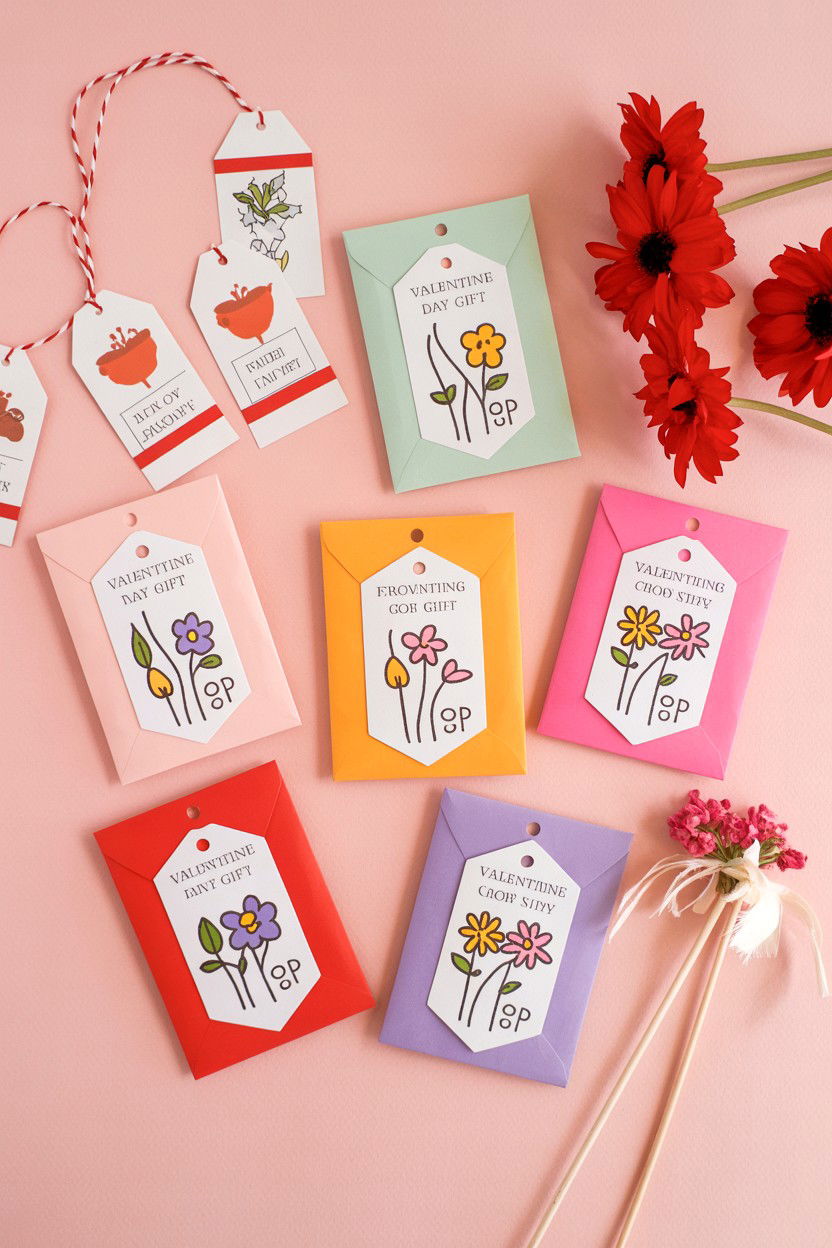 Seed Packet Valentine - 25 Valentine's Day Class Gift Ideas