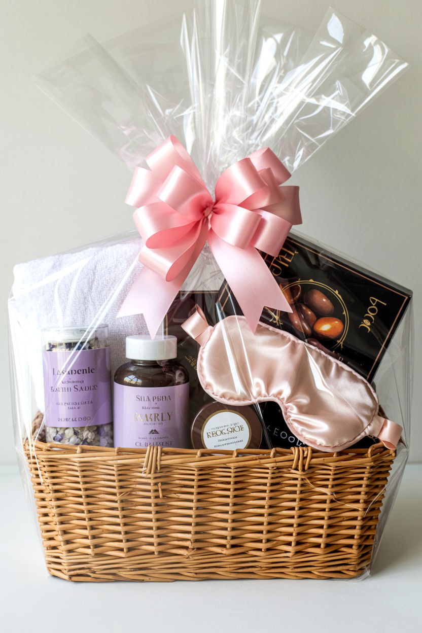 Self Care Gift Basket - 25 Long Distance Valentine's Day Gift Ideas