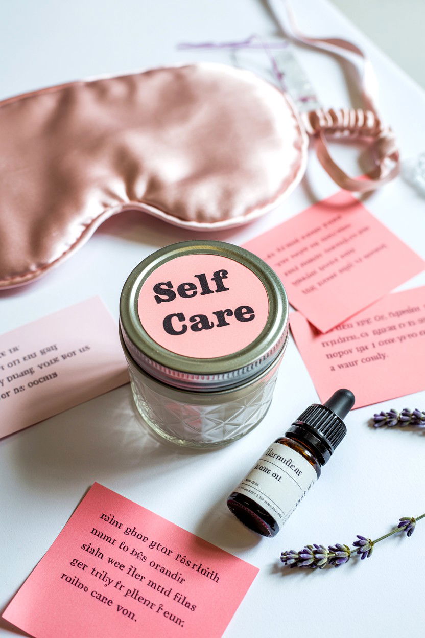 Self Care Jar - 25 Valentine's Day Wish Jar Ideas
