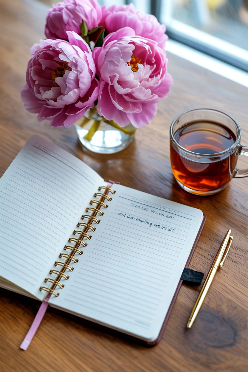 Self Love Journaling - 25 Single Valentine's Day Self Care Ideas