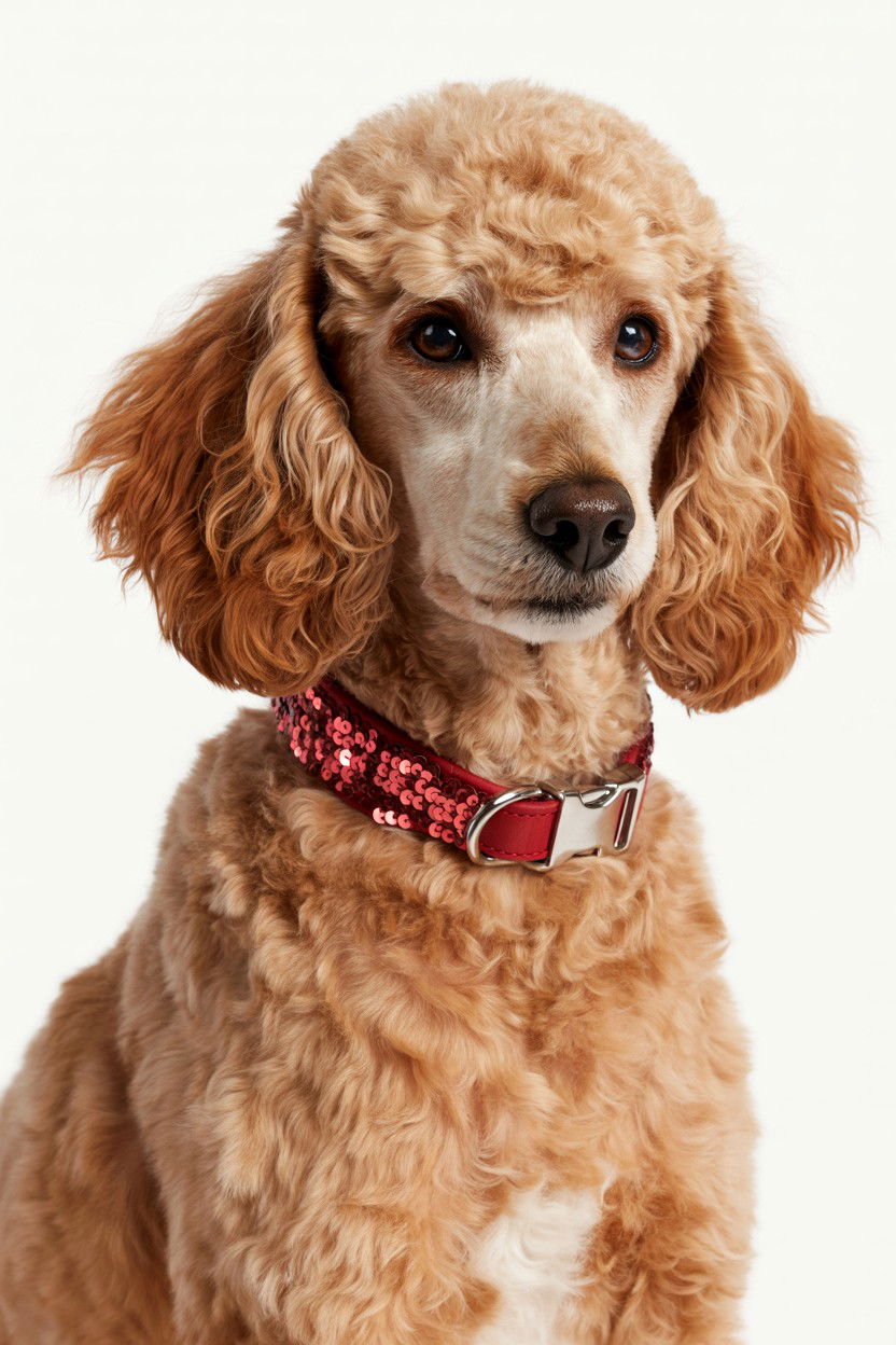 Sequined dog collar - 25 Valentine's Day Pet Accessory Ideas