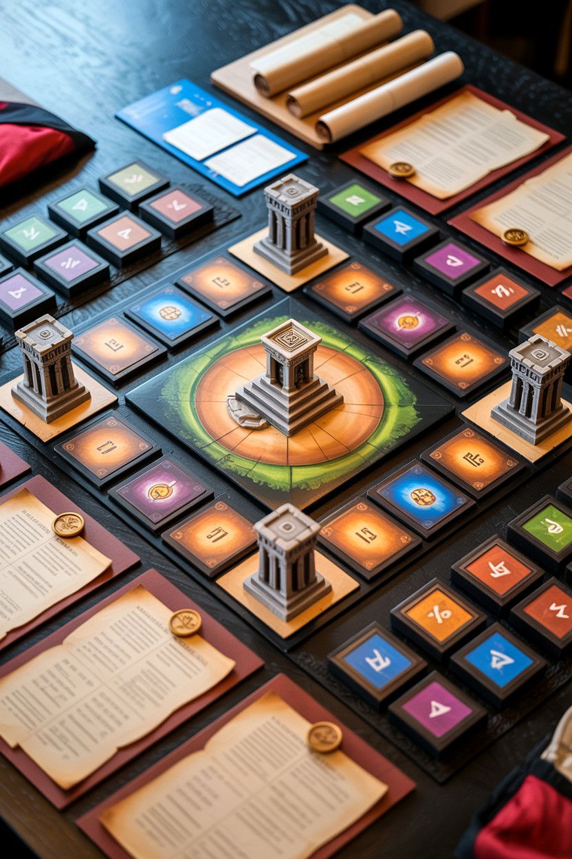 Seven Wonders Duel Game - 25 Valentine's Day Board Game Ideas