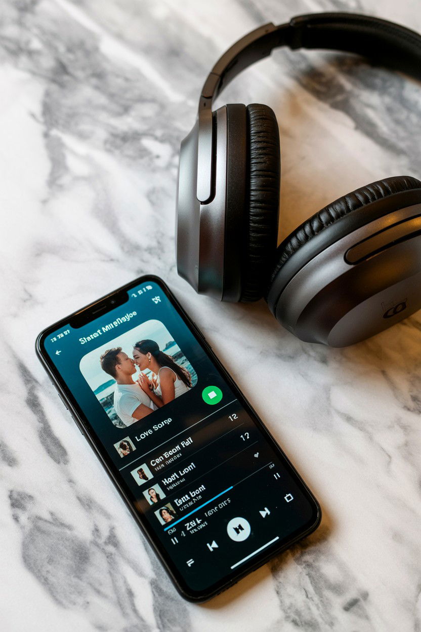 Shared Music Playlist - 25 Long Distance Valentine's Day Countdown Ideas