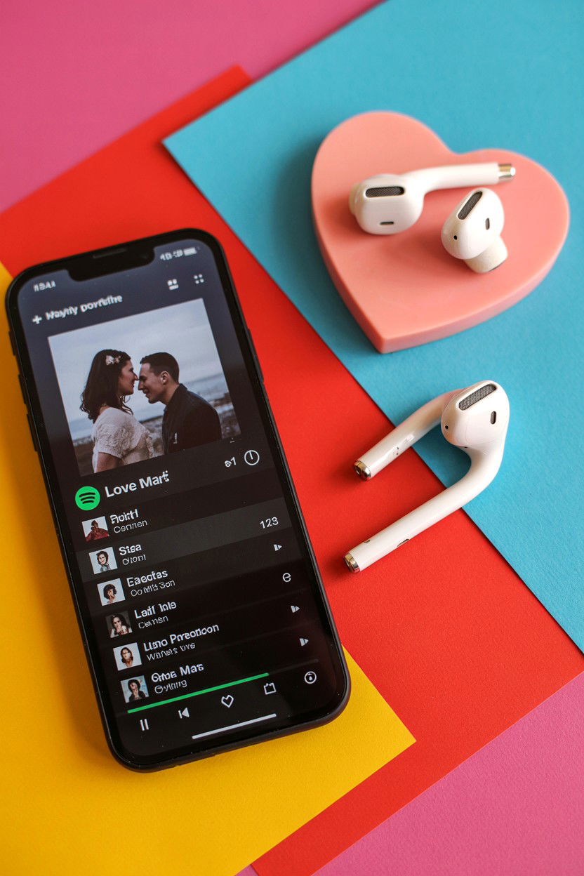 Shared Spotify Playlist - 25 Long Distance Valentine's Day Watch Party Ideas