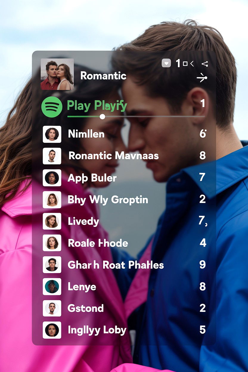 Shared Spotify Playlist - 25 Long Distance Valentine's Day Ideas