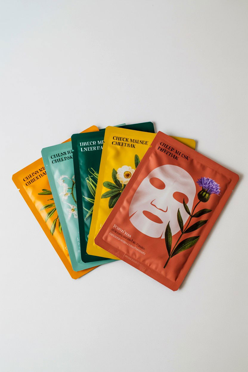 Sheet Mask Variety Pack - 25 Valentine's Day Spa Gift Basket Ideas