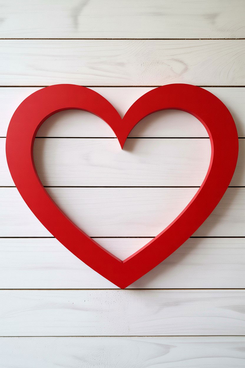 Shiplap Valentine Sign - 25 Valentine's Day Wood Sign Ideas