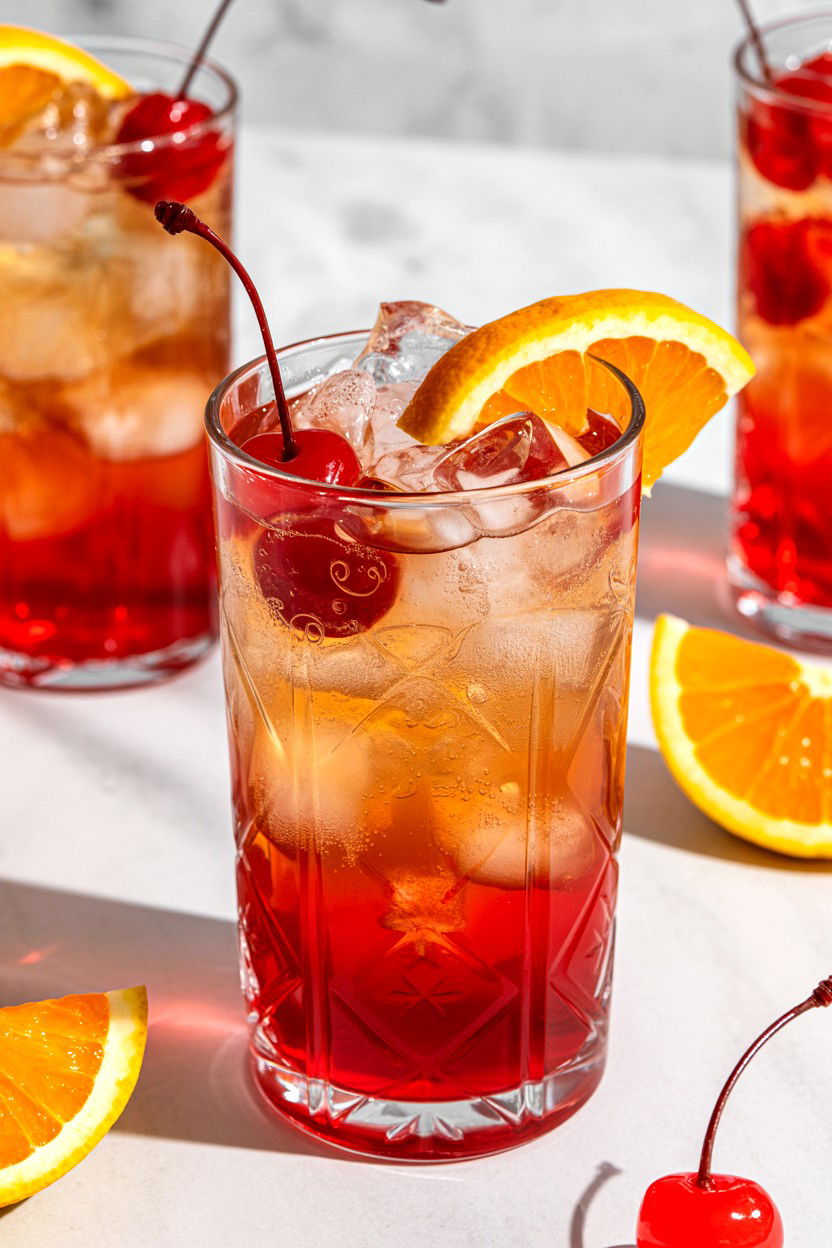 Shirley Temple - 25 Valentine's Day Sparkling Drink Ideas