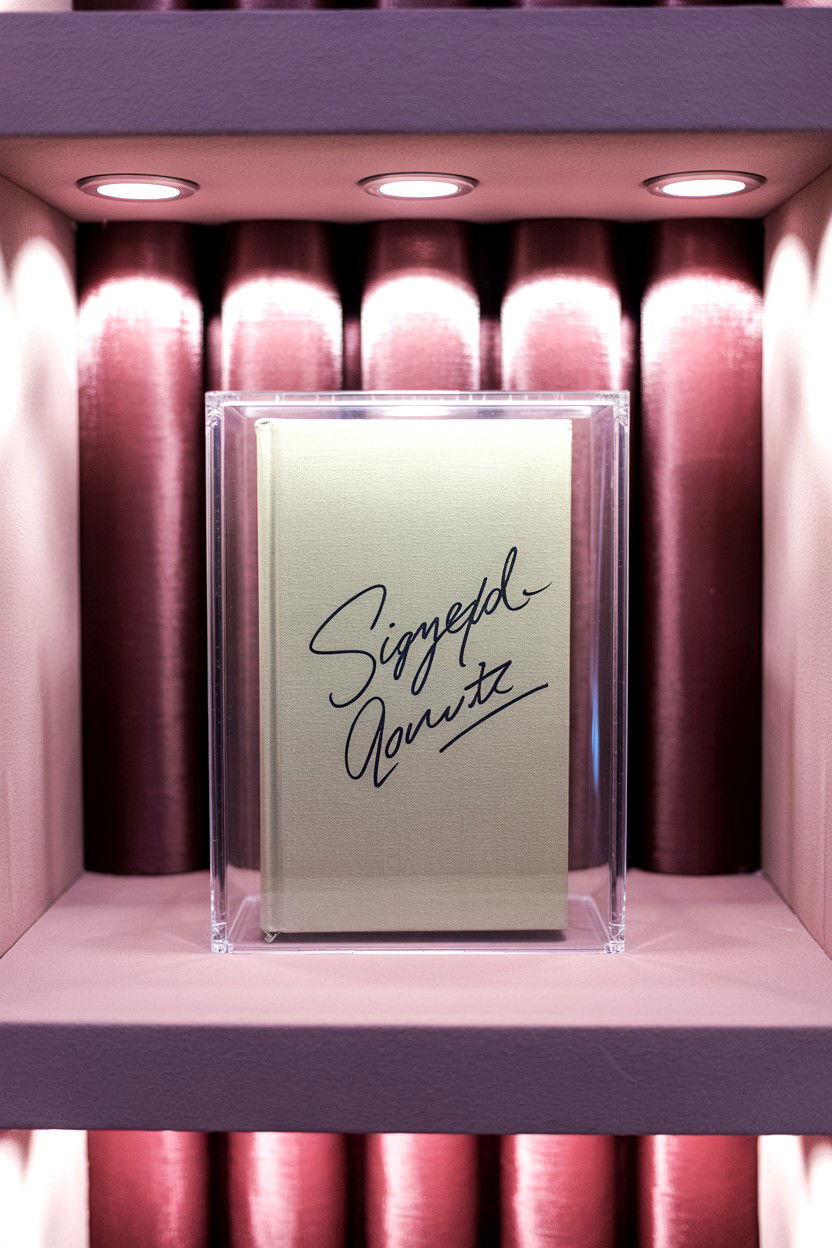 Signed Edition Book - 25 Bookworm Valentine's Day Gifts for Him