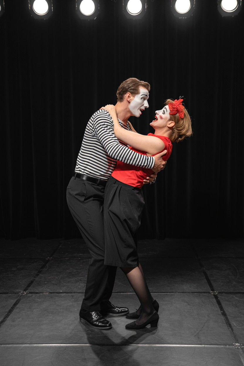 Silent Comedy Act - 25 Valentine's Day Comedy Show Ideas