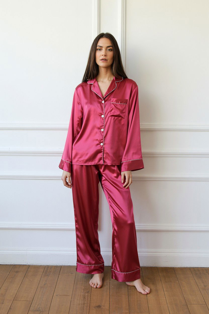 Silk Pajamas - 25 Valentine's Day Glow Up Ideas