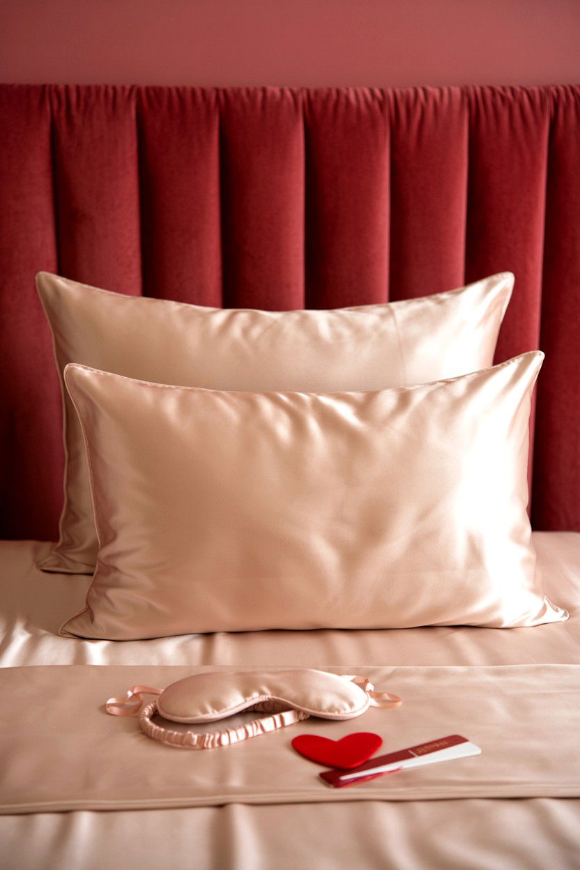 Silk Pillowcase - 25 Valentine's Day Pamper Ideas