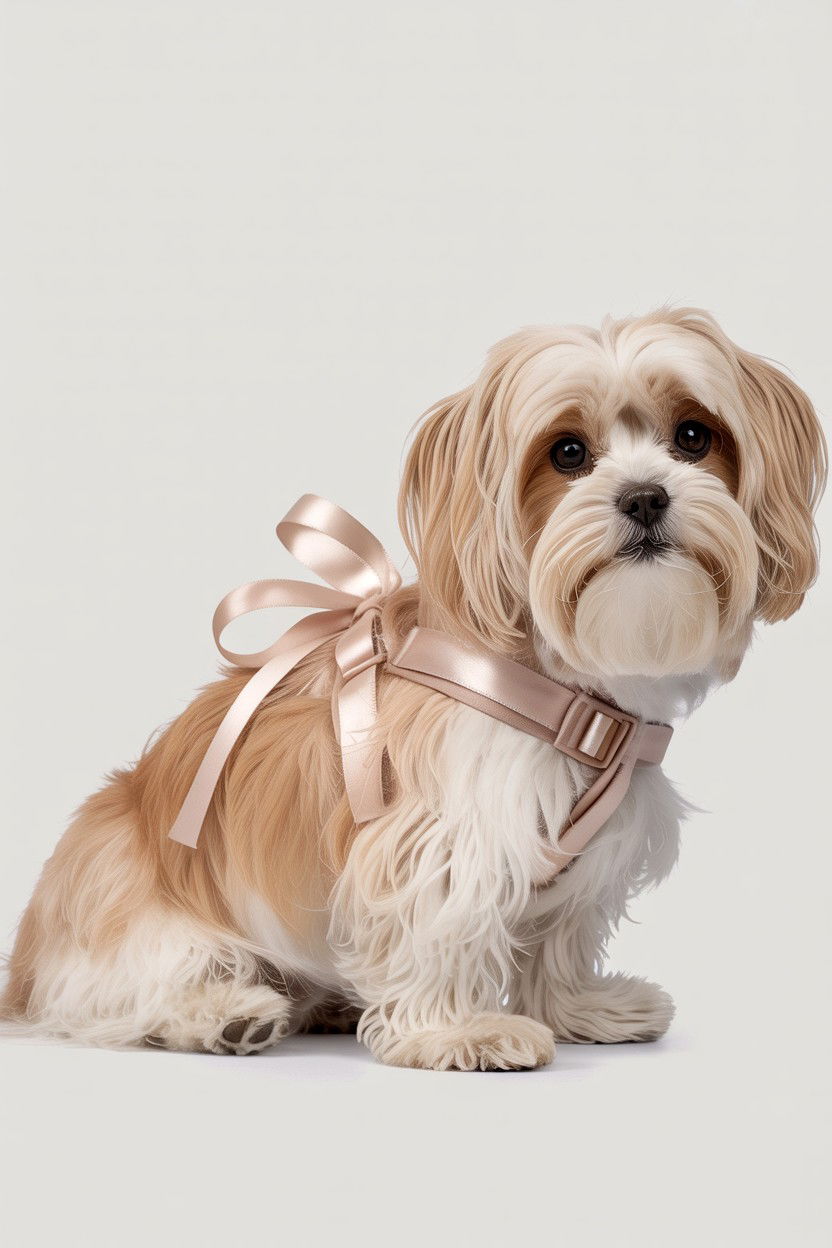 Silk Ribbon Pet Harness - 25 Valentine's Day Pet Harness Ideas