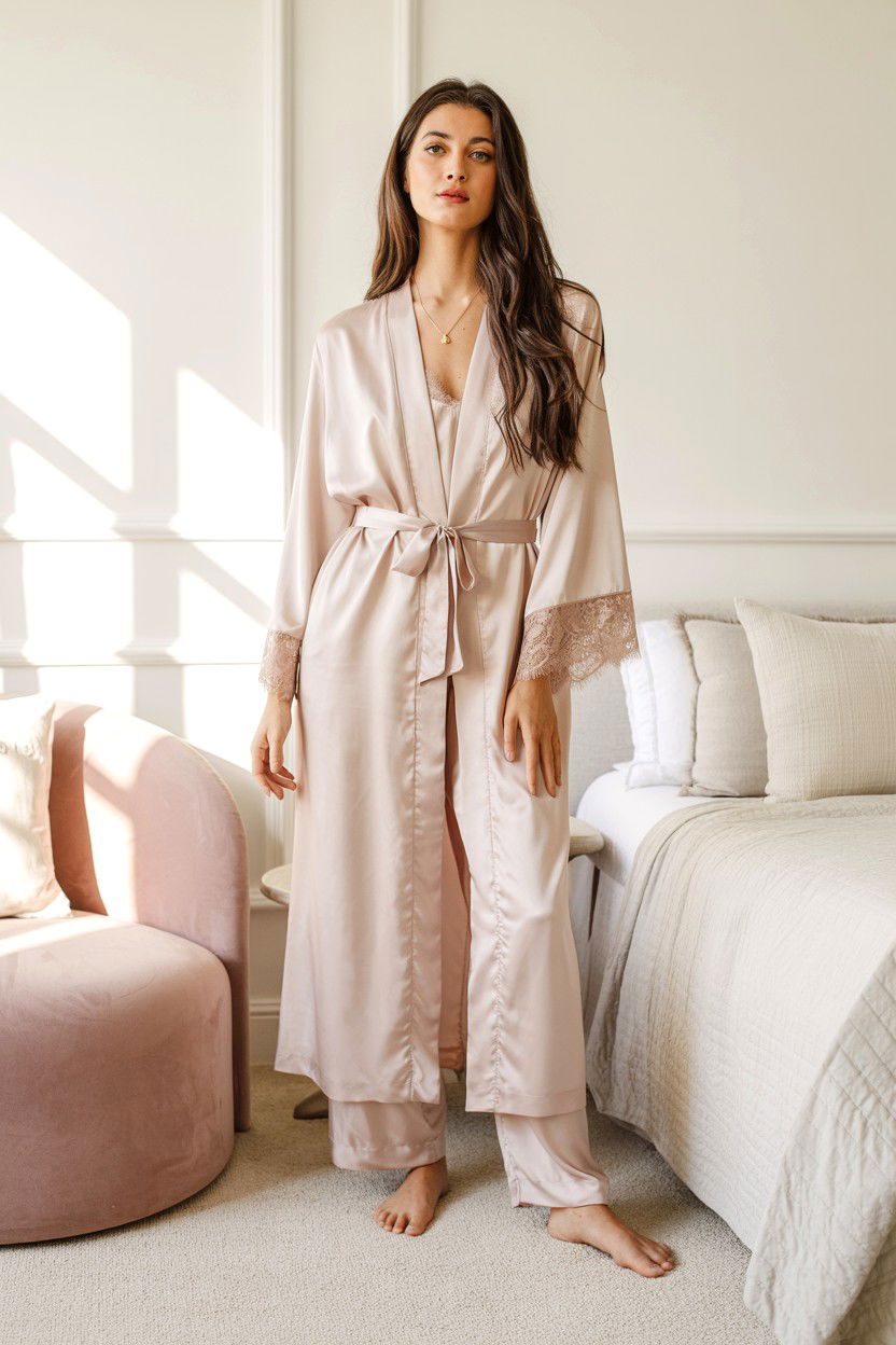 Silk Robe - 25 Valentine's Day Self Care Gift Ideas