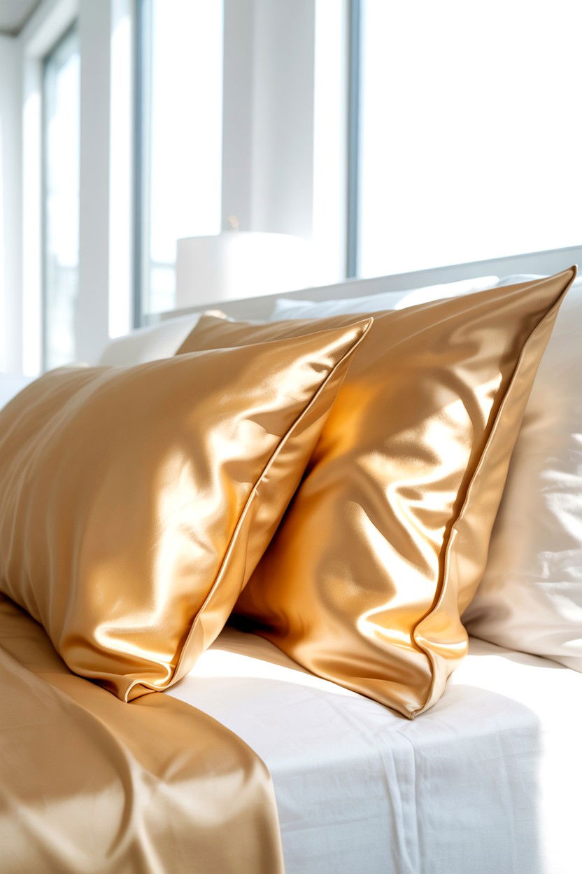 Silk pillowcase set - 25 Flower Alternatives for Valentine's Day