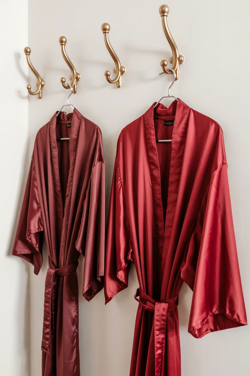 Silk robe bathroom aesthetic - 25 Valentine's Day Candle Lit Bath Ideas