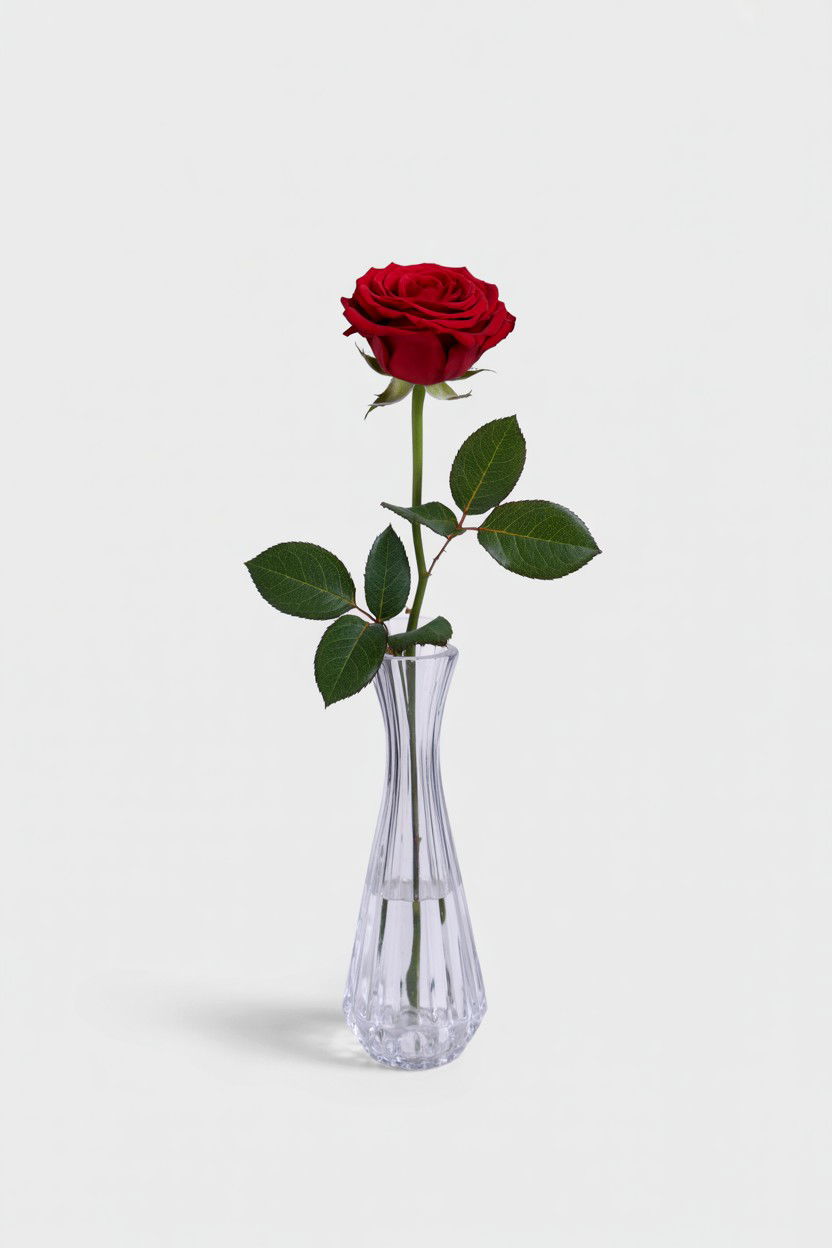Single Infinity Rose Stem - 25 Valentine's Day Infinity Rose Ideas