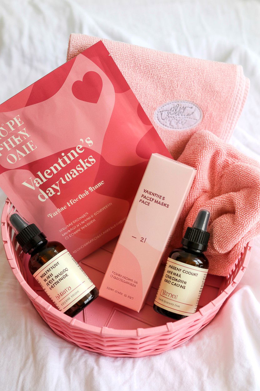 Skincare Face Masks - 25 Valentine's Day Gift Basket Filler Ideas