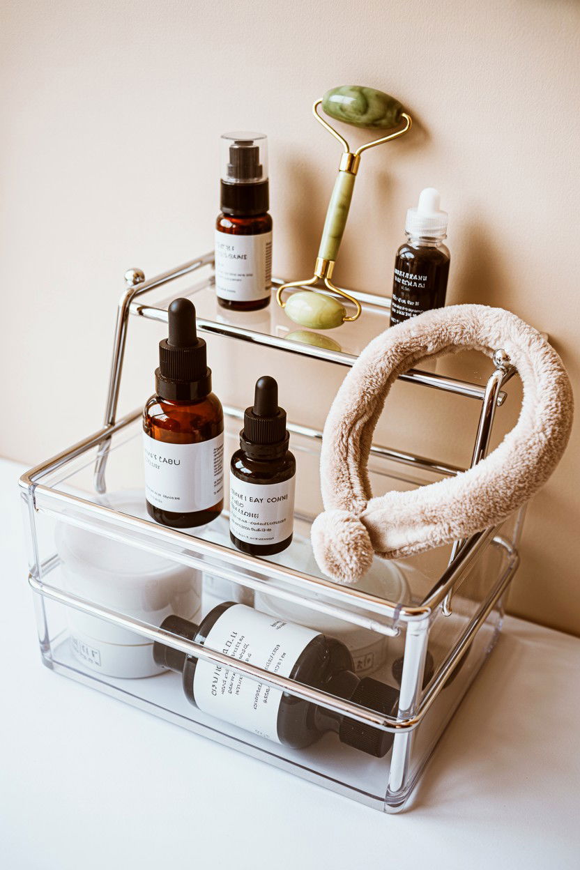 Skincare Gift Basket - 25 Valentine's Day Cozy Gift Basket Ideas