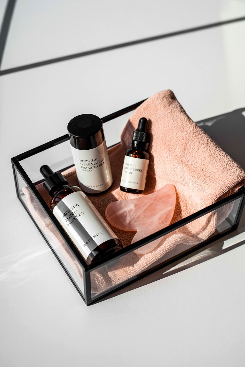 Skincare Routine Box - 25 Valentine's Day Gift Box Ideas