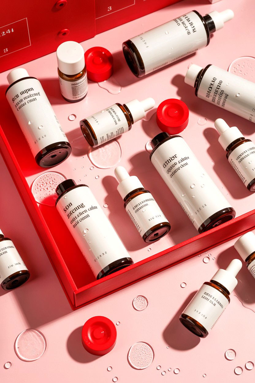 Skincare advent calendar - 25 Valentine's Day Calendar Gift Ideas