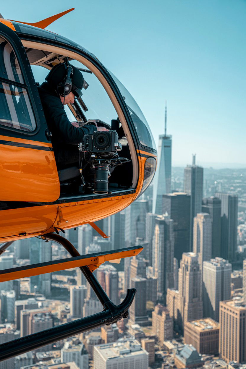 Skyline Photography Flight - 25 Valentine's Day Helicopter Tour Ideas