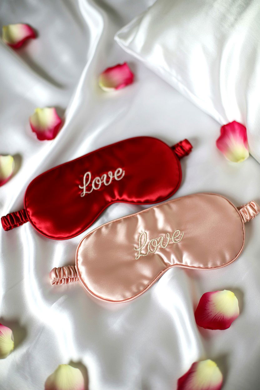 Sleep Mask - 25 Valentine's Day Party Favor Ideas