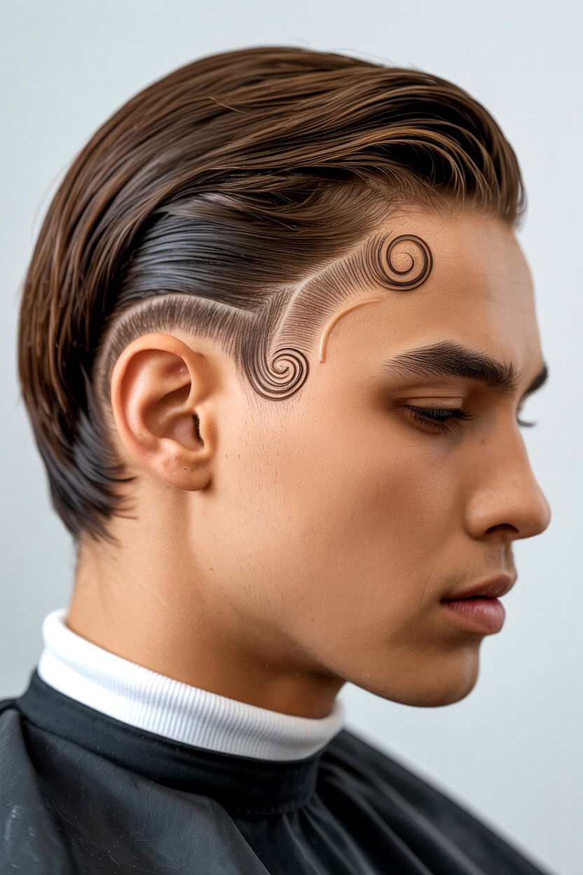 Slick back with baby hairs - 25 Valentine's Day Slicked Back Hair Ideas