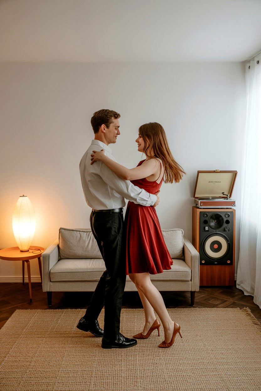 Slow Dancing - 25 Valentine's Day Ideas for Homebodies