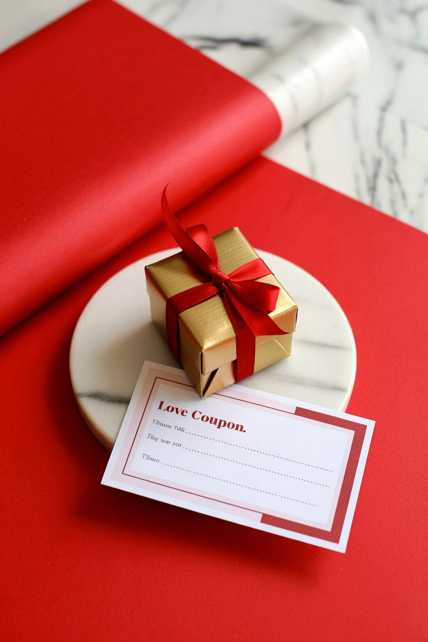 Small surprise gift - 25 Valentine's Day Love Coupon Ideas