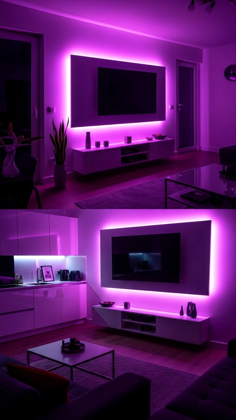 Smart Home Mood Lighting - 25 valentine's day ideas for her