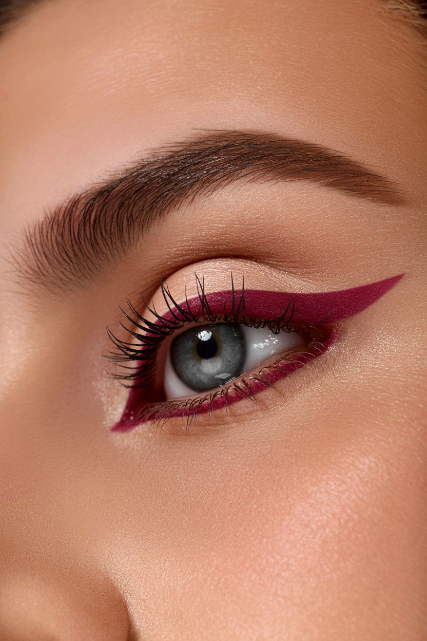 Smokey Pink Liner - 25 Valentine's Day Doe Eye Makeup