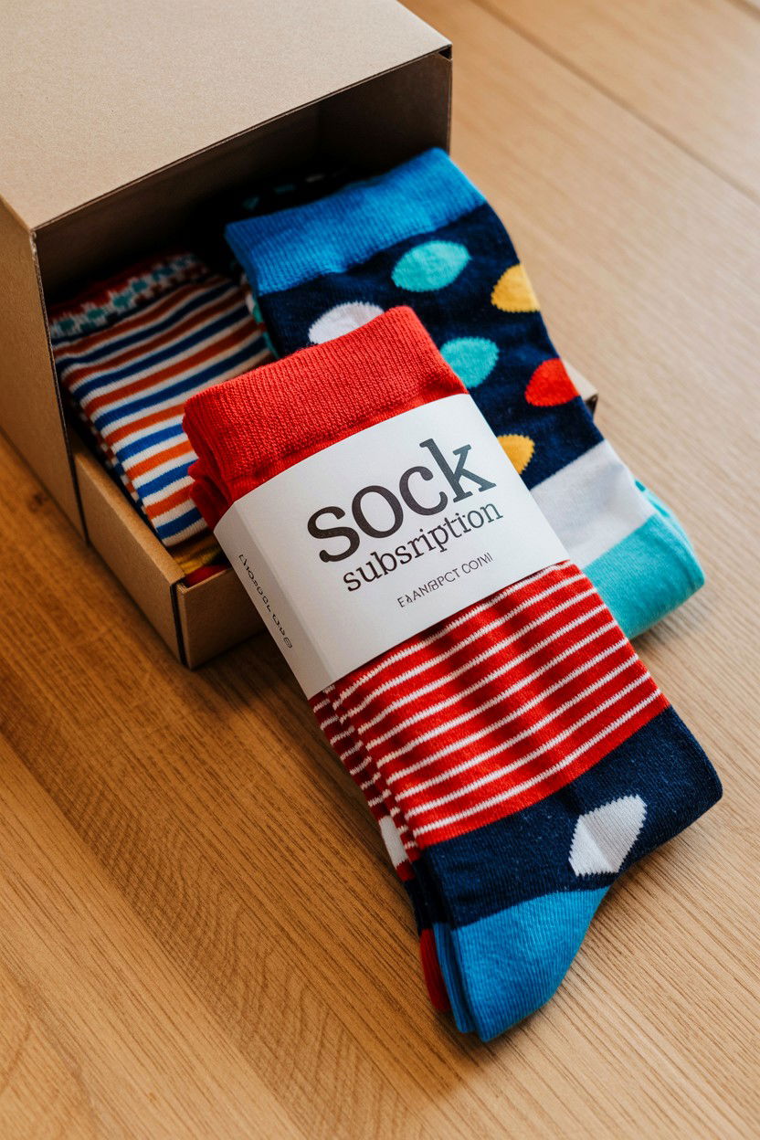 Sock Subscription - 25 Subscription Box Gift Ideas for Him